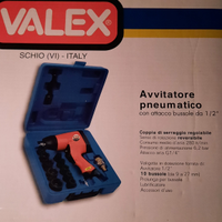Kt Avvitatore pneumatico valex nuovo valigia