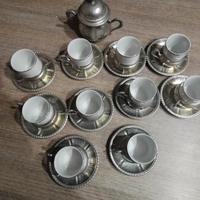 Servizio di tazzine vintage anni 80