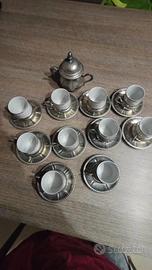 Servizio di tazzine vintage anni 80