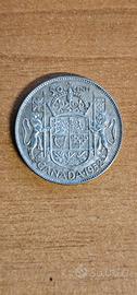 Canada 50 Cents 1952