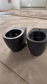 Coppia sanitari Filomuro NUOVI grigio opaco