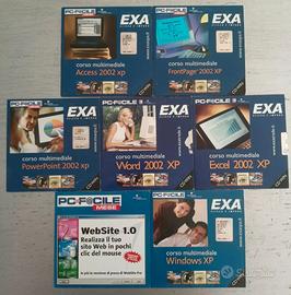 7 CD - "Corso multimediale" Windows XP, Excel/Word