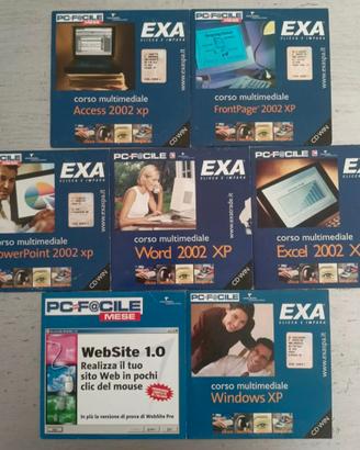 7 CD - "Corso multimediale" Windows XP, Excel/Word