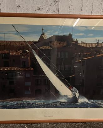Quadro Franco Pace Nioulargue - Barca a Vela