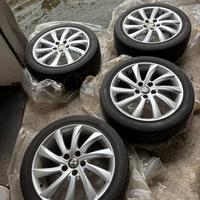 Set gomme + cerchi il lega