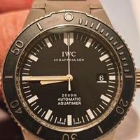 IWC Aquatimer Titanio 2000 metri 2006 full set