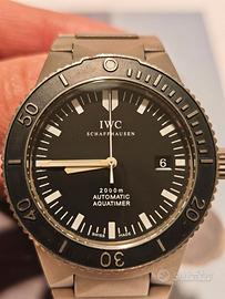 IWC Aquatimer Titanio 2000 metri 2006 full set