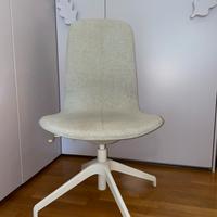 Sedia scrivania in tessuto Ikea n2
