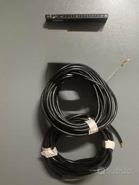 Matassa di cavo elettrico tripolare