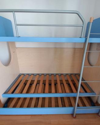 Letto a castello DOIMO CITYLINE con 3 posti letto