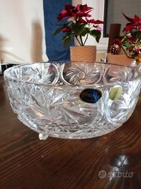 Coppa cristallo Bohemia 22cm diametro