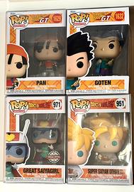 Funko Pop Dragon Ball GT e Z - 4 pezzi