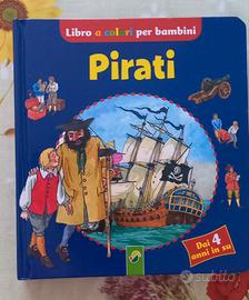 Pirati - libro a colori per bambini