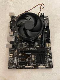 Scheda madre, processore intel I5 e 12GB di RAM