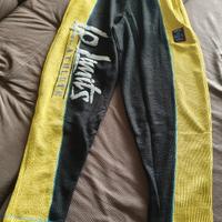 Pantalone Legal Power Bicolor Black Yellow Tg S