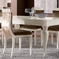 Tavolo rettangolare allungabile in legno