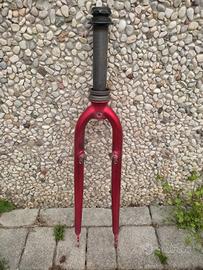 forcella 1"-1/8 per ruote 28/29 pollici