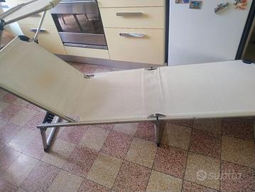 lettino pieghevole 