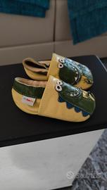 Ciabattine bimbi in pelle