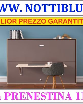 Letto a Scomparsa RUDY 1 piazza &1/2 by Notti Blu