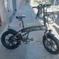 Bici fat bike icone x7 elettrica