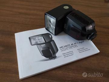 METZ MECABLITZ 48Af-1 Per Canon Reflex E Mirrorles