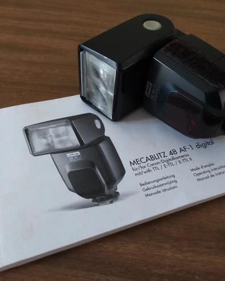METZ MECABLITZ 48Af-1 Per Canon Reflex E Mirrorles
