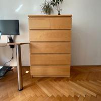 Cassettiera IKEA MALM 80x123x48 Smontata