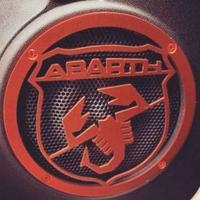 copricasse più badge posteriore 500 abarth