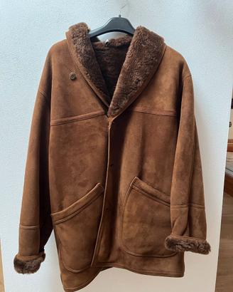 Giaccone Shearling montone uomo DIBI marrone 50 