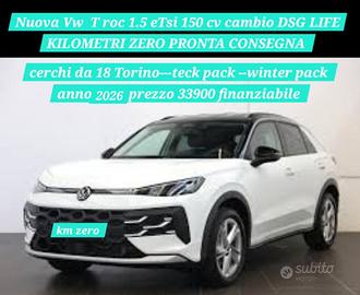 Volkswagen T-Roc 1.5 eTSI ACT 150 CV DSG Life tua 