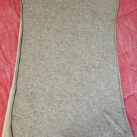 Maxi Sciarpa Bicolore Misto Cashmere e Lana
