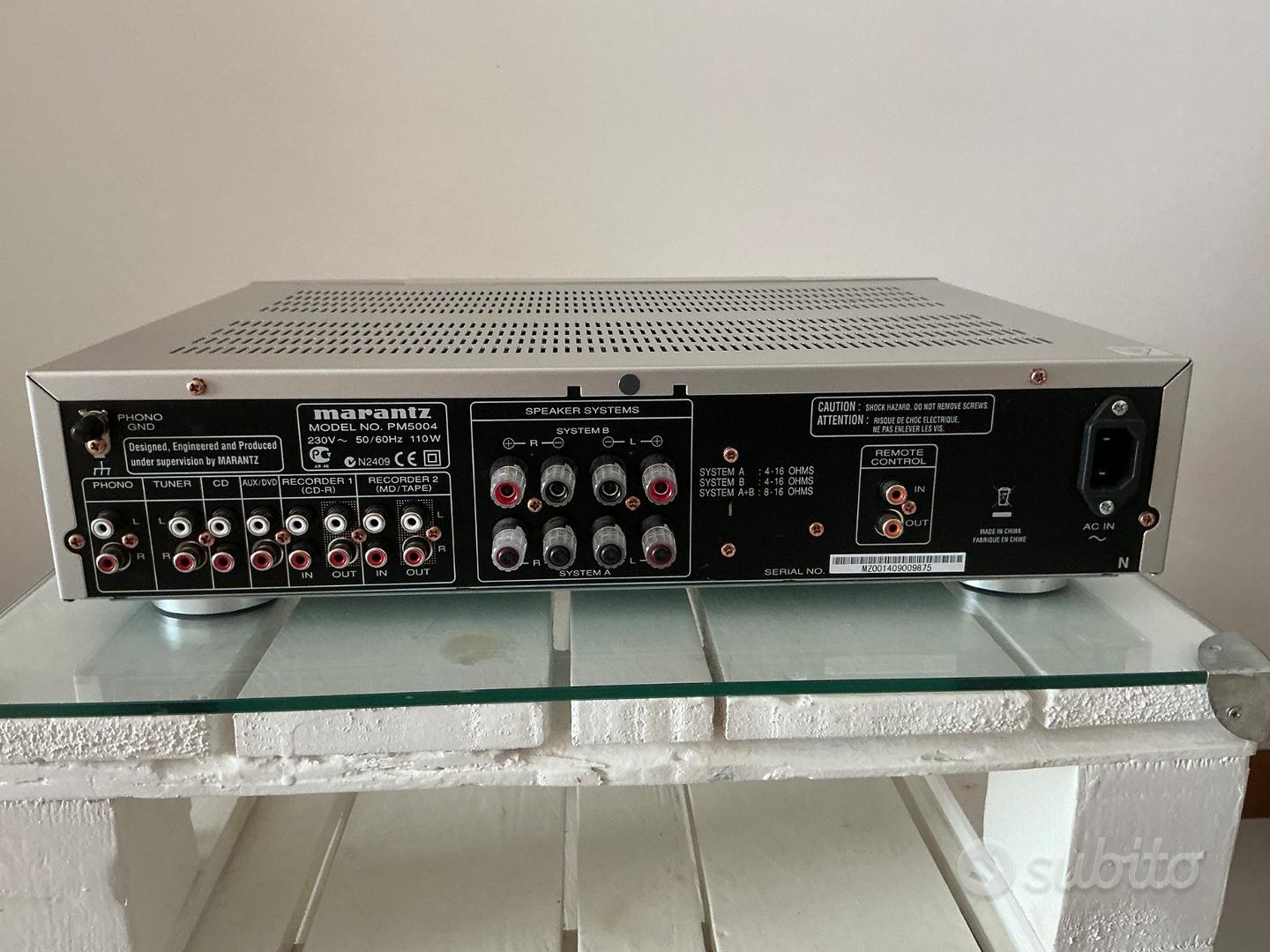 marantz pm5004 本体 Marantz PM5004 2-Channel Stereo Integrated Amplifier