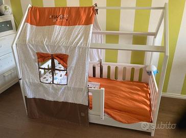 Letto montessori Erbesi Cuoricini