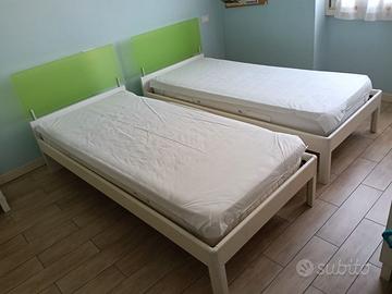 Coppia di letti singoli