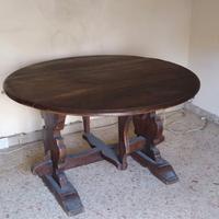 Tavolo a Bandelle Allungabile XX Secolo noce