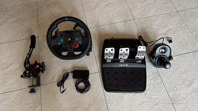 Logitech G29 completo di cambio e freno a mano!