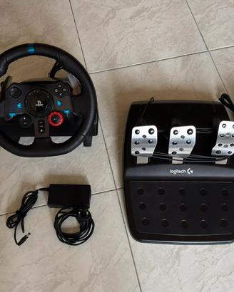 Logitech G29 completo di cambio e freno a mano!