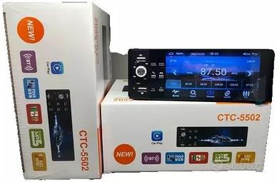 AUTORADIO 1DIN BLUETOOTH SCHERMO DA 5.5 POLLICI