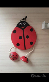Lampada cameretta coccinella
