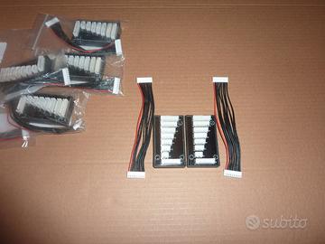 2 basette per bilanciare pacchi lipo JST-XH 2-8S