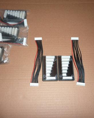 2 basette per bilanciare pacchi lipo JST-XH 2-8S