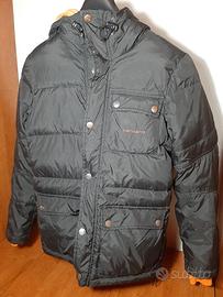 Giacca carhartt nero taglia s logo ricamato 