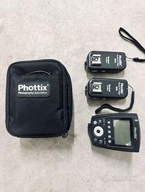 Phottix odin trigger + 3 ricevitori nikon