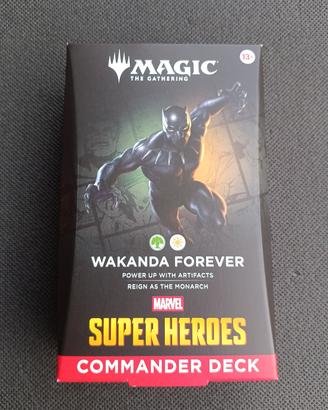 Magic Wakanda Forever Commander Deck English ENG