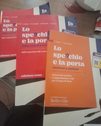 libro lo specchio e la porta  ed.rossa