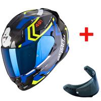 CASCO INTEGRALE SCORPION EXO 491 + VISIERA FUME