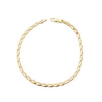 Bracciale da uomo realizzato in oro giallo 18 kt