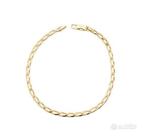Bracciale da uomo realizzato in oro giallo 18 kt