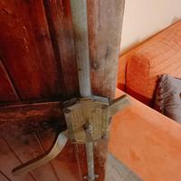 porta antica cella frigo anni 50 tutta il legno